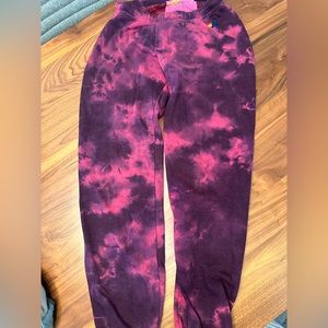 Aviator nation, ladies, tie-dye sweatpants S